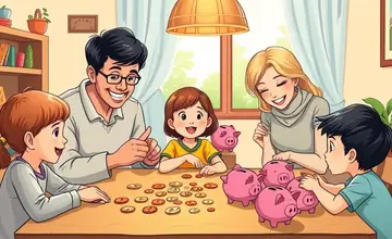 Crianças e Dinheiro: Ensinando desde Cedo